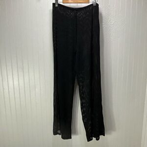 JORDAN TAYLOR Mesh Beach Coverup pants